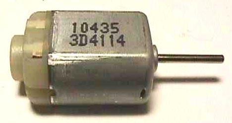 Johnson motor 12VDC - Type 10435, 4..13 VDC.