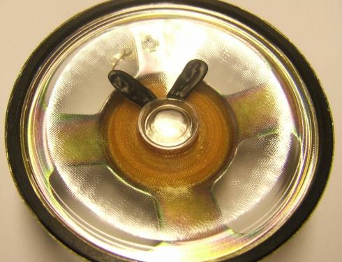Kaiutin 77mm, Grothe - Mylarkartio. Halk. 77mm, 16ohm, 1W.