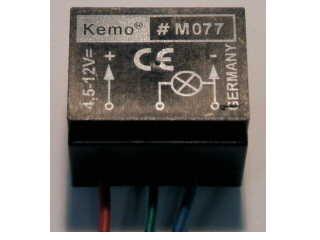 M077 - Vilkku hehkulampulle 5.. 12V = 1A. POISTOHINTA !