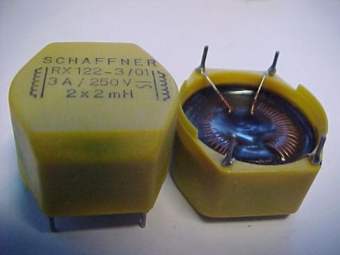 2x2mH 3Amp - schaffner