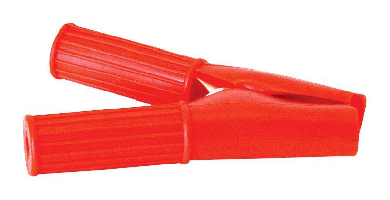 Akkuliitin 50A red - Eristetty, punainen. Puristus/ juotosliitos. Valmistaja: Mueller