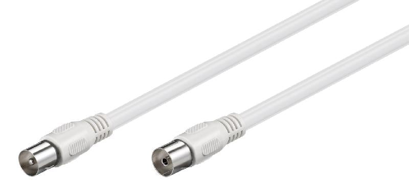 66617 - Antennijohto 10m. Kaksinkertainen suojaus.