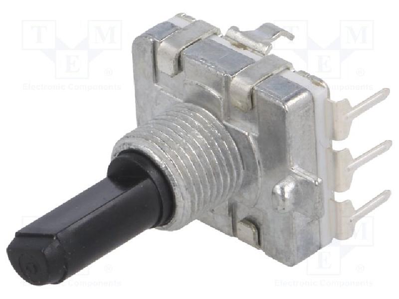 Encoder pot 24 pos - Enkooderipotikka, 24-as. Inkrementaalinen. 5VDC/ 5mA.