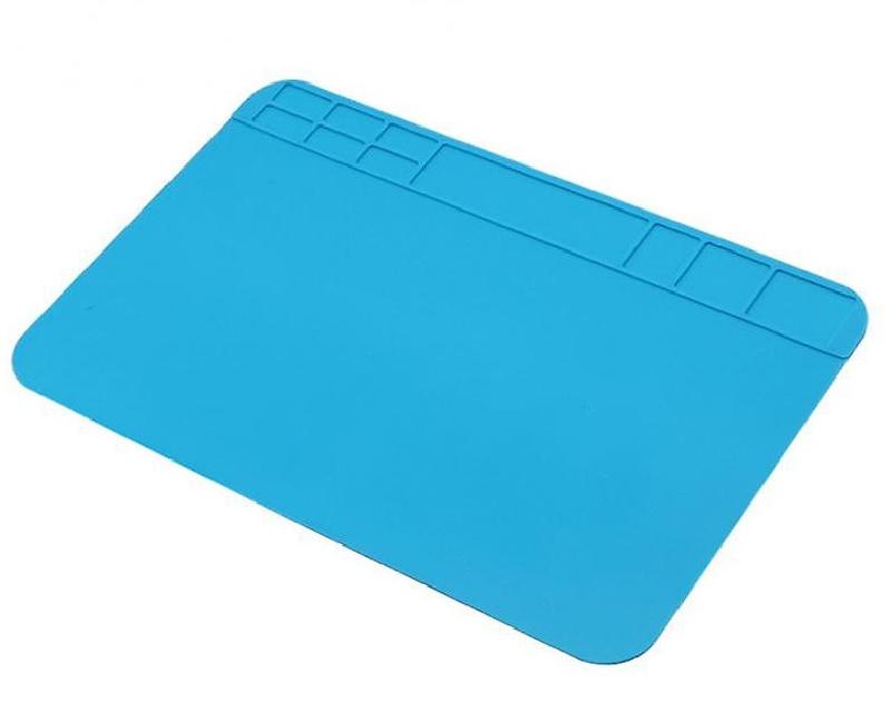 Työalusta n. 30x20cm - Lämmönkestävä (max 500°C ) alusta esim. puhelimen korjauksiin. "Lokerikot" pienille osille.