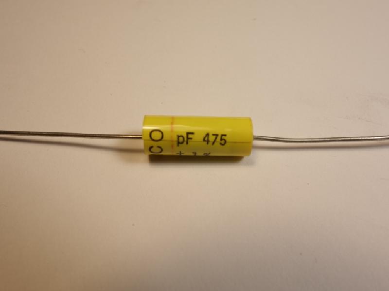 Arco 475pF - 0,01
