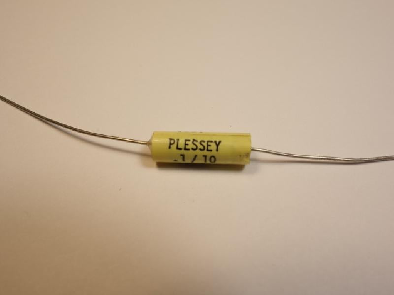 Plessey 100nF 100V - MKT