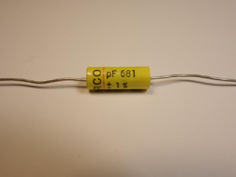 Arco 681pF 63V - 0,01