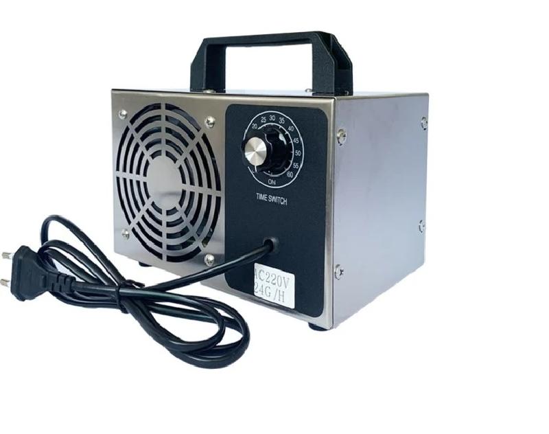 Otsonaattori 60g/ h ( n. 100W ) - Tehokas otsonointilaite hajujen poistoon ja raikastamiseen. Varustettu ajastimella.