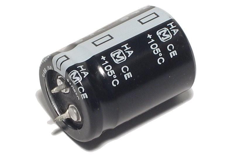 6800uF 50V - 105° ( Matsushita ). Vanhempaa erää, ESR ok. Mitat: 25x51mm.