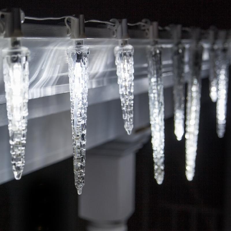 Led-valosarja, "Jääpuikot" - Koristevalosarja sis. 10 kpl "jääpuikkoja", valoefektillä.