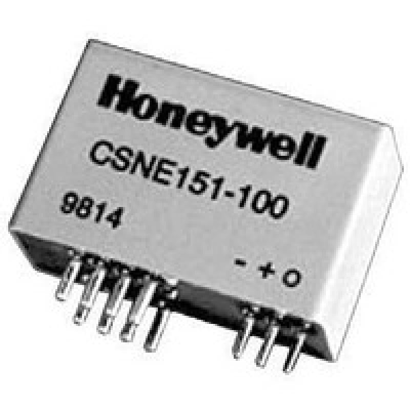 Honeywell CSNE151-100 - The CSN series measures DC, AC or pulsed current. Based on the principles of the Hall effect and the null balance or zero magnetic flux.