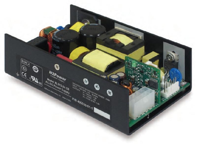 XL275-48 - Input: 85--265VAC Output: 48V/5.7A 12V/1A ( 5V STBY/1A ).