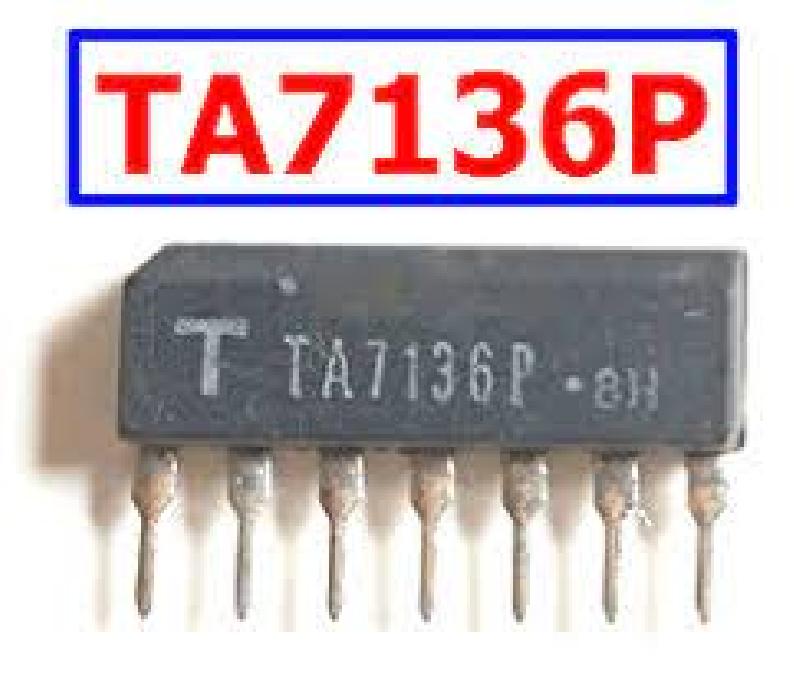 TA7136P - Toshiba preamp