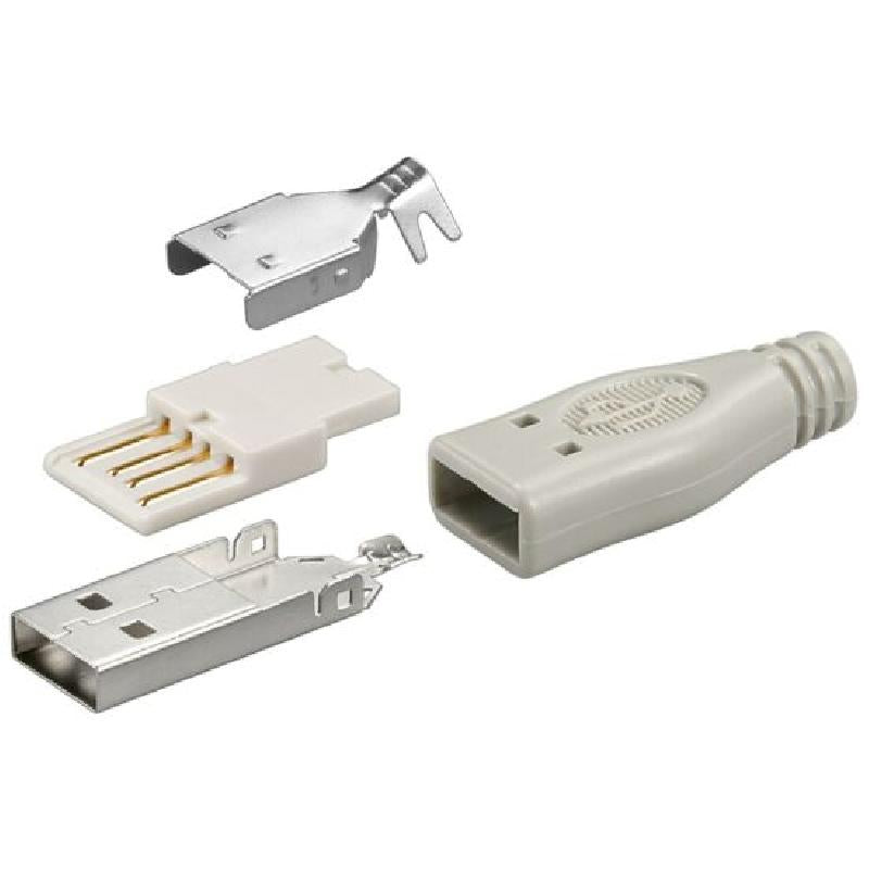 Juotettava USB -A - USB-A-plug