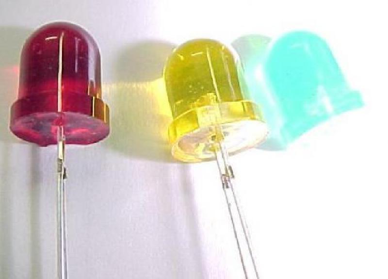 8mm PUNAINEN LED - Pienitehoinen merkkiled.