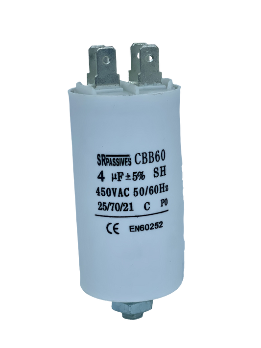 4uF 450VAC - Käynnistyskondensaattori.