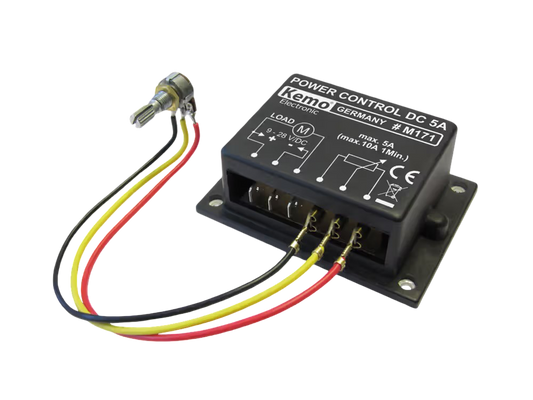 M171 - PWM Tehonsäädin 9 - 28 VDC, max 10A ( 5A ilman jäähdytystä ). TARJOUSHINTA ( norm. 37,50e ).