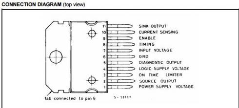 L294 - Switch-mode solenoid driver