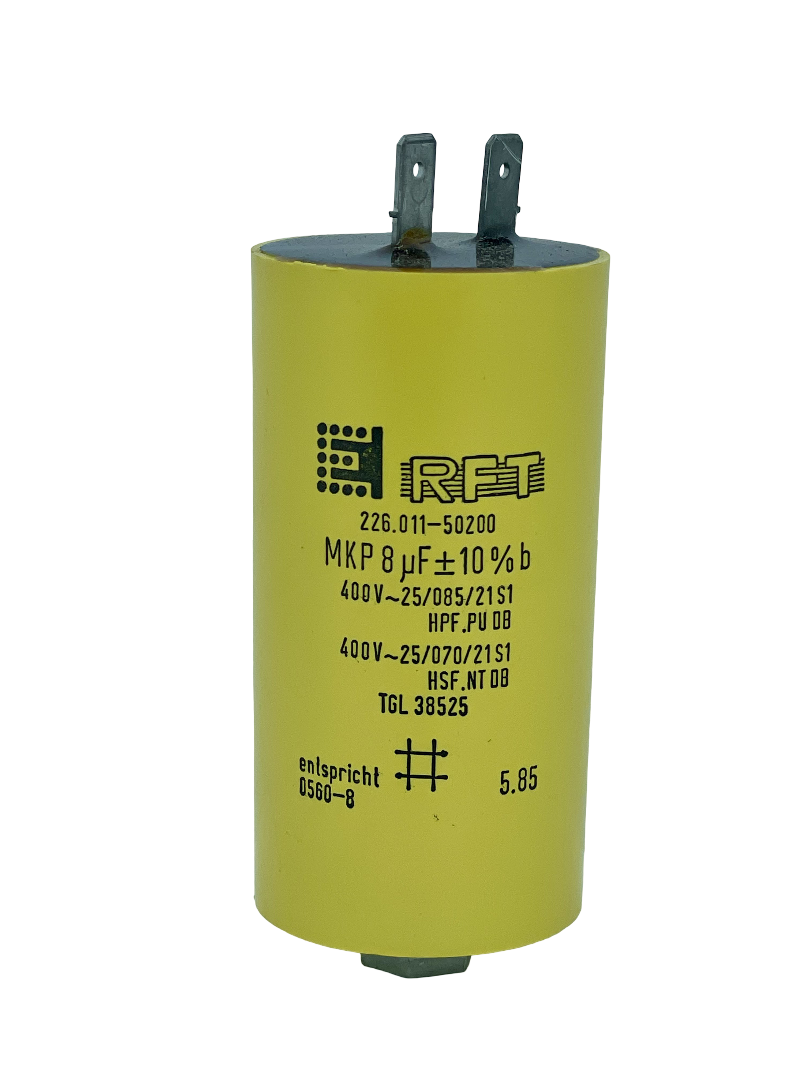 8uF 400 VAC - Käynnistyskondensaattori