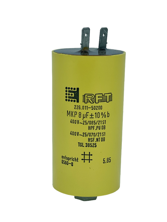 8uF 400 VAC - Käynnistyskondensaattori