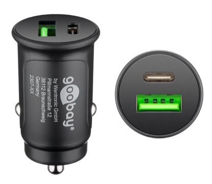 Tupakansytytin adapteri USB ja USB-C