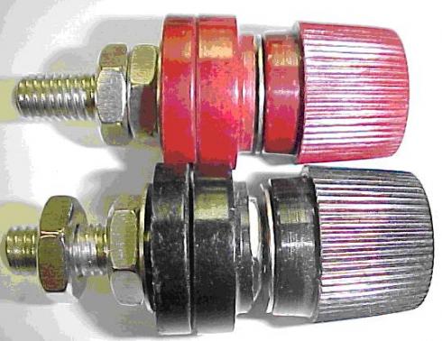 BA-8 NAPARUUVI -8mm ruuvilla, musta.