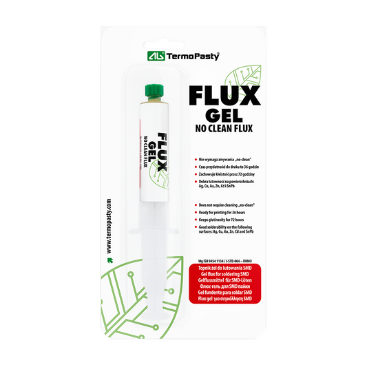 No-Clean Flux Gel – Geelimäinen juoksute 14 ml (ART.AGT-088)